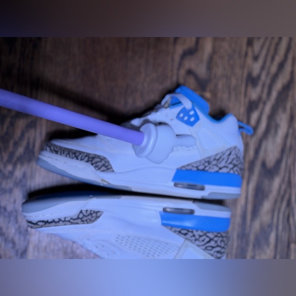 Nike Jordan Spizike Low GS UNC Kids Youth Women Casual Shoes Sneakers SZ 5Y - Picture 6 of 9